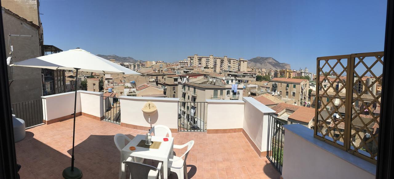 Frank'S House - Appartamento Con Terrazzo In Centro Palermo Kültér fotó
